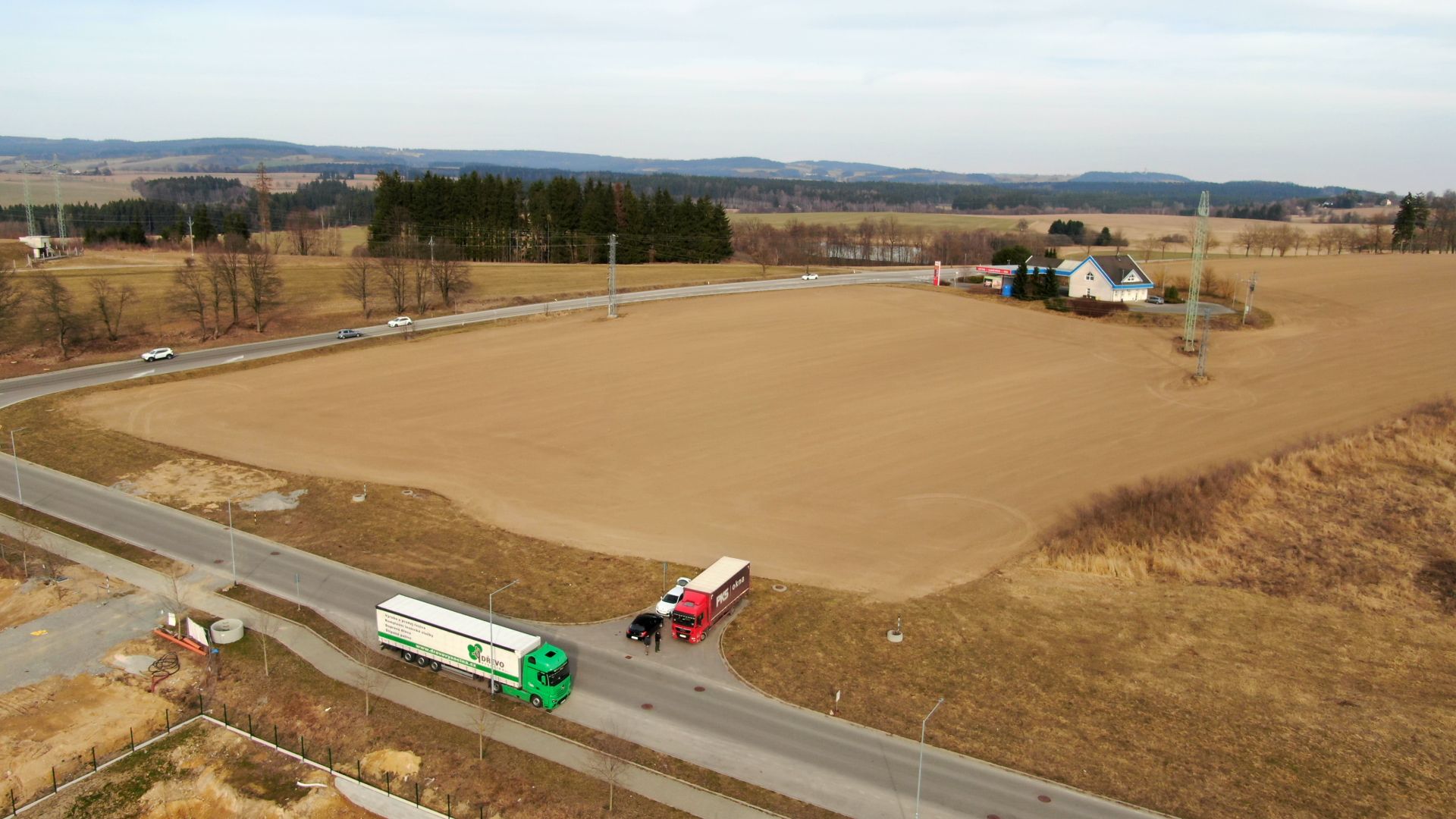 Prodej komerčního pozemku v průmyslové zóně Žďár nad Sázavou
